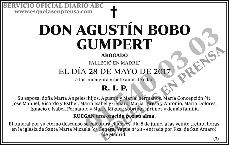 Agustín Bobo Gumpert